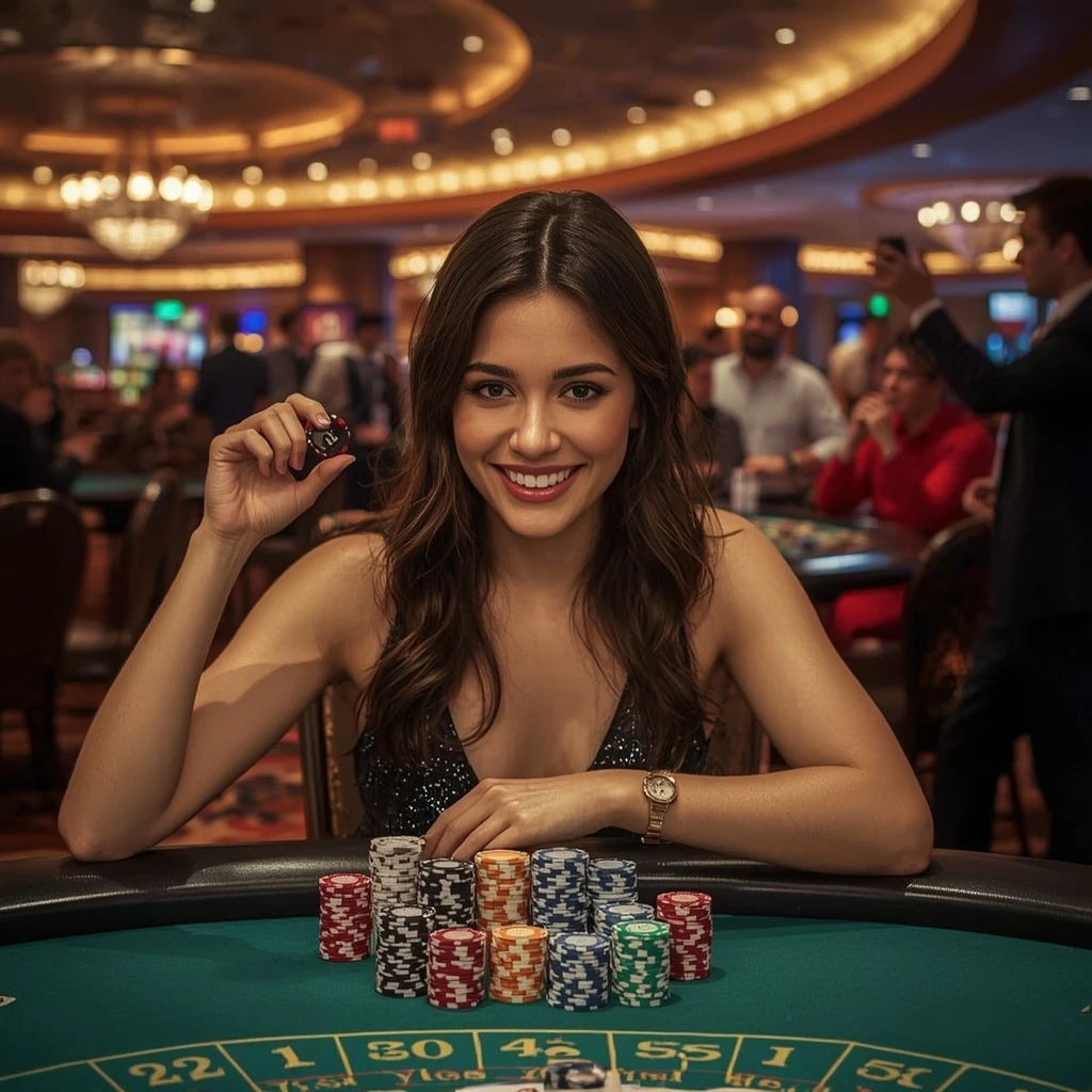 bonus in a man's hands at Grand Mondial Casino